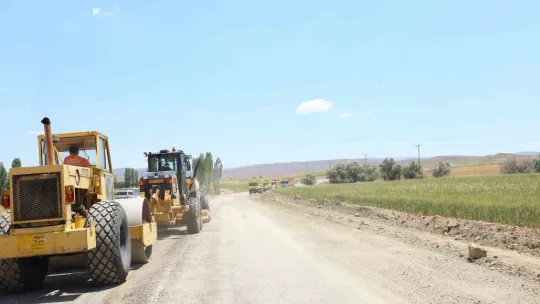Başkan Büyükkılıç: 'Bünyan'da 130 milyon TL'lik yol çalışması başlattık'