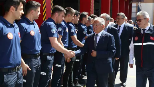 'İtfaiye ekibi sürekli yenileniyor'