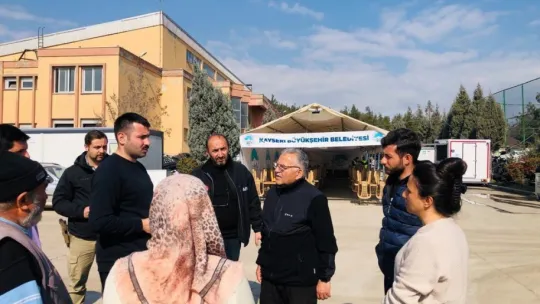 Başkan Büyükkılıç: 'Kayseri olarak her yerde varız'