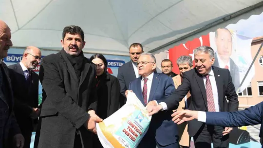 Başkan Büyükkılıç: 'Tarımsal üretim zincirinin her halkasında yer aldık'
