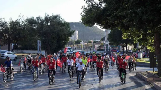 Başkan Büyükkılıç, 'Türkiye aşkına' pedalladı