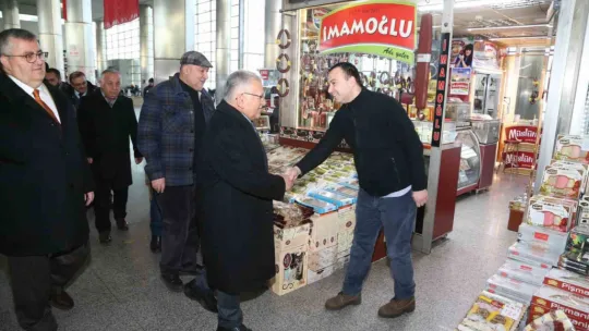 Başkan Büyükkılıç: 'Yeni terminal binasını hayata geçireceğiz'