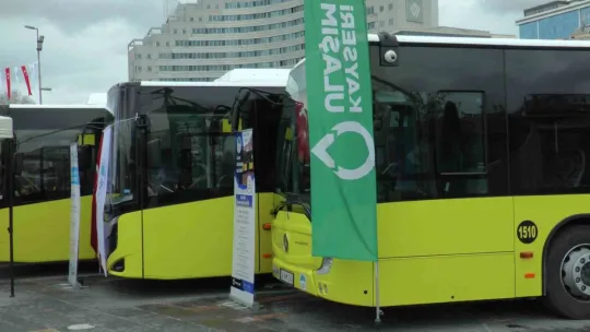 Kayseri'ye 12 körüklü otobüs daha geldi