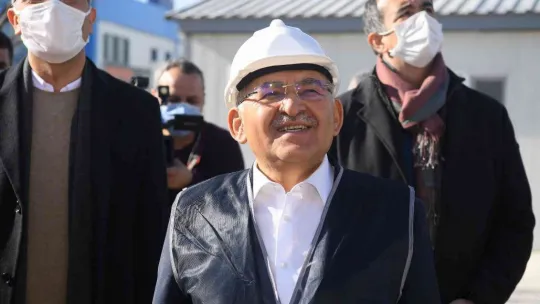 Başkan Büyükkılıç, 200 milyon TL'lik Kentsel Dönüşüm Projesi'ni yerinde inceledi