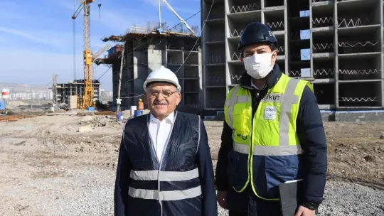 Başkan Büyükkılıç, 200 milyon TL'lik Kentsel Dönüşüm Projesi'ni yerinde inceledi
