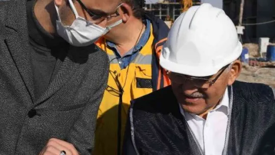 Başkan Büyükkılıç, 200 milyon TL'lik Kentsel Dönüşüm Projesi'ni yerinde inceledi
