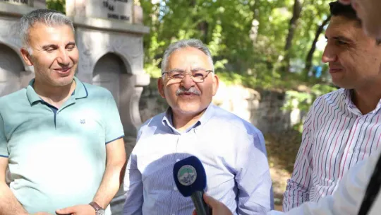 Başkan Büyükkılıç, 85 yıllık Pazarören Öğretmen Okulu'nu inceledi