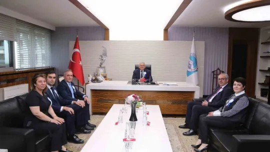 Başkan Büyükkılıç'a 'SGK Haftası' ziyareti