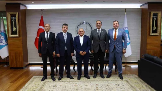 Başkan Büyükkılıç'a 'SGK Haftası' ziyareti