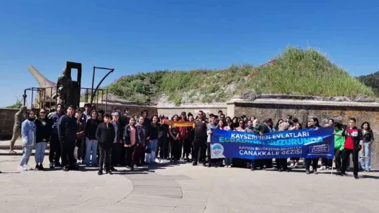 Başkan Büyükkılıç'a Çanakkale'den teşekkür