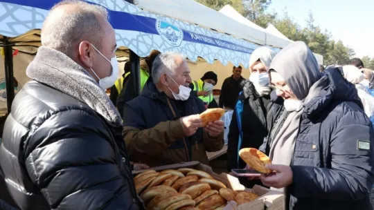 Başkan Büyükkılıç'a Deprem Bölgesi'nden Teşekkür