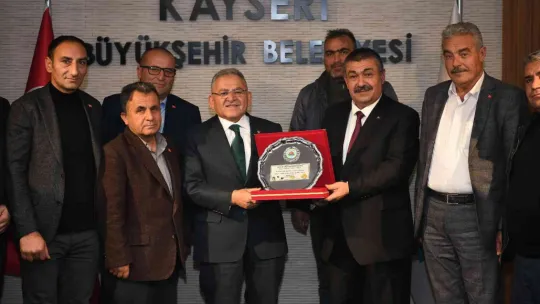 Kayseri çiftçisinden teşekkür