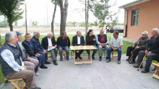 Başkan Büyükkılıç'a mahalle ziyaretlerinde yoğun ilgi