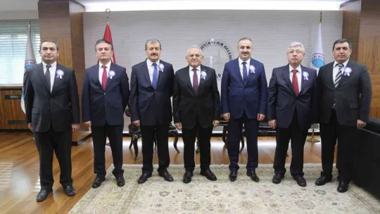 Başkan Büyükkılıç'a vergi haftası ziyareti