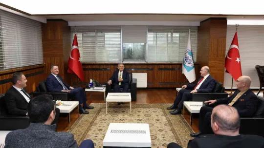 Başkan Büyükkılıç'a yargı mensuplarından ziyaret