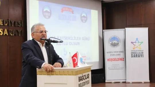 Başkan Büyükkılıç'a yılın ilk ödülü Kayserililerden