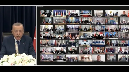 Başkan Büyükkılıç, AK Parti Genişletilmiş İl Başkanları Toplantısına video konferans ile katıldı