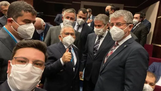 Başkan Büyükkılıç, Ankara'da 2022 yılının ilk toplantısına katıldı