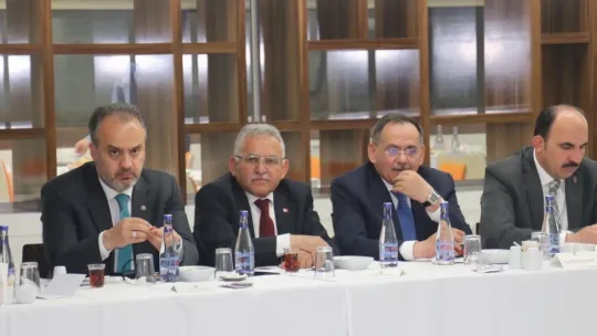Başkan Büyükkılıç, Ankara'da istişare toplantısına katıldı