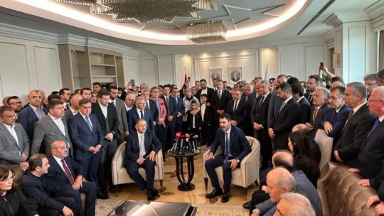 Başkan Büyükkılıç, Bakan Özhaseki'nin devir teslim törenine katıldı