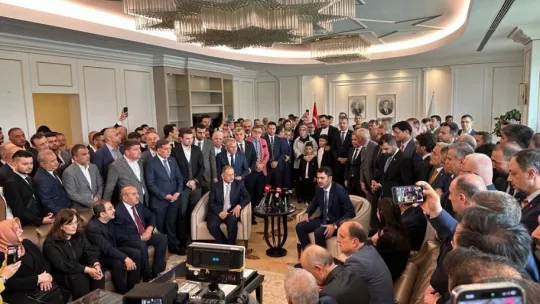 Başkan Büyükkılıç, Bakan Özhaseki'nin devir teslim törenine katıldı