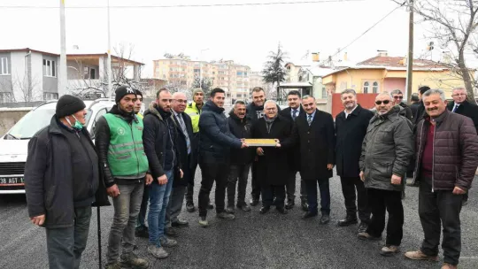 Başkan Büyükkılıç, Develi'nin en büyük mahallesinin 30 yıllık altyapı sorununu çözdü