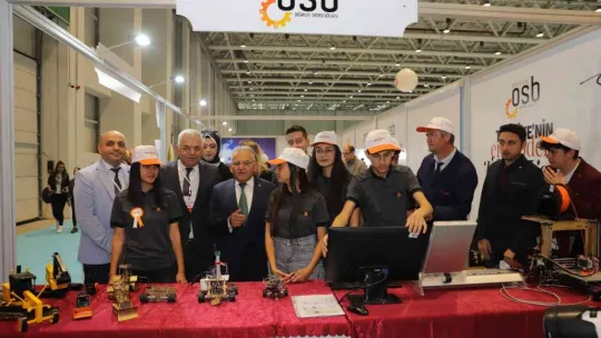 Başkan Büyükkılıç Devlet Teşvik Tanıtım Günleri'nde öğrencilerle buluştu