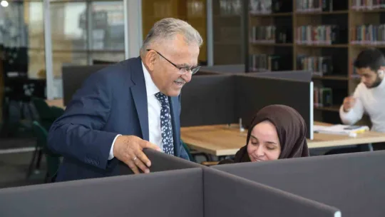Başkan Büyükkılıç, gençlerle bir araya geldi