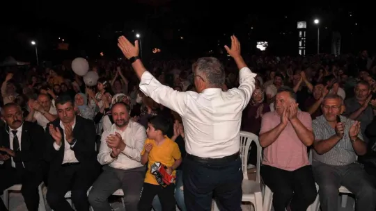 Başkan Büyükkılıç, Hacılar'da Birlik ve Beraberlik Gecesi'ne Katıldı