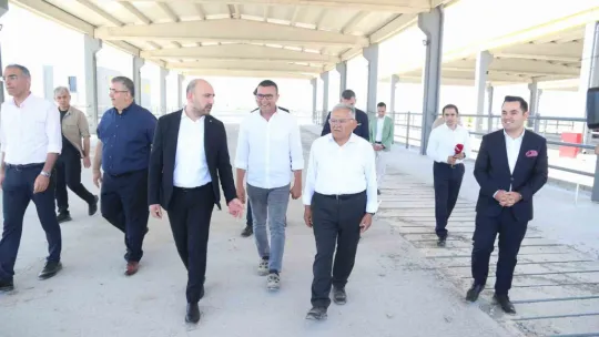 Başkan Büyükkılıç, İç Anadolu'nun en büyük Hayvan Pazar Yeri Projesini inceledi