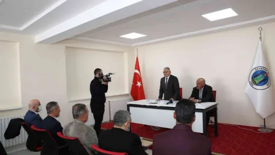 Başkan Büyükkılıç ilçe ziyaretlerine Özvatan ile devam etti