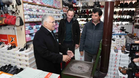 Başkan Büyükkılıç, İldem Esnafını ziyaret etti