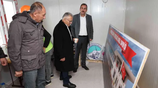 Başkan Büyükkılıç, İncesu'daki Yatırımları Yerinde İnceledi