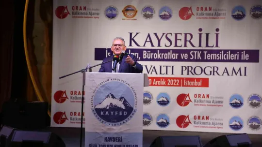 Başkan Büyükkılıç, İstanbul'da Kayserililerle Buluştu