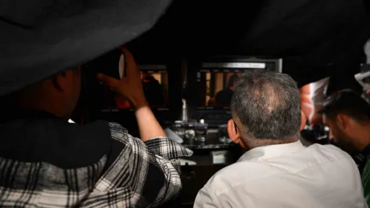 Başkan Büyükkılıç Kara Ağaç Destanı dizi setini ziyaret etti
