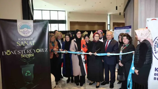 KAYMEK'ten 'Sanat İle Dönüştürüyoruz Sergisi