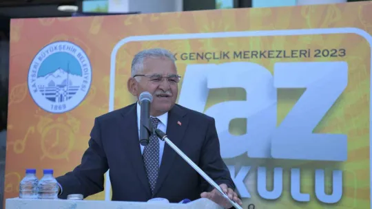 Başkan Büyükkılıç, KAYMEK Yaz Okulu Açılış Programı'na katıldı