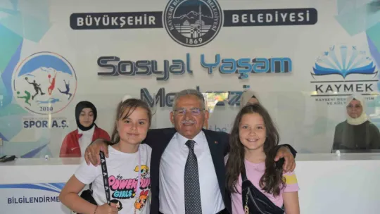 Başkan Büyükkılıç, KAYMEK Yaz Okulu Açılış Programı'na katıldı