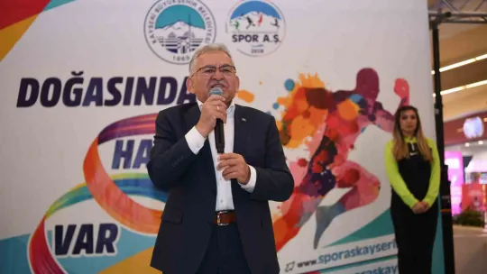 Başkan Büyükkılıç, Kayseri'yi sporun merkezi yapmaya devam ediyor