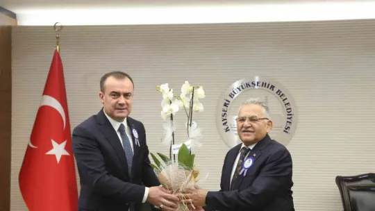 Başkan Büyükkılıç, KSMMMO yönetimini kabul etti