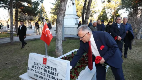 Başkan Büyükkılıç, Milli Savunma Komisyonu Heyeti'ne eşlik etti