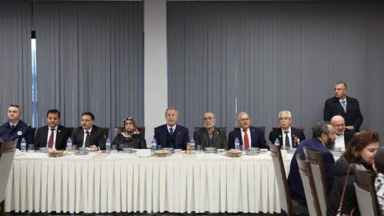 Başkan Büyükkılıç, Milli Savunma Komisyonu Heyeti'ne eşlik etti