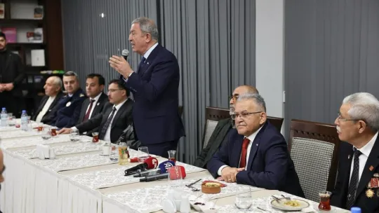 Başkan Büyükkılıç, Milli Savunma Komisyonu Heyeti'ne eşlik etti