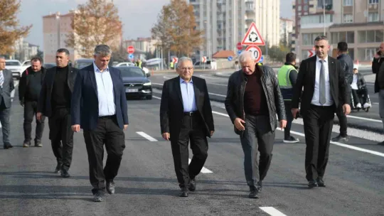 OSB'ye ulaşımda alternatif yol trafiğe açıldı
