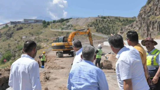 OSB'yi Talas Bulvarı'na bağlayacak ana arterde inceleme