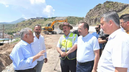 OSB'yi Talas Bulvarı'na bağlayacak ana arterde inceleme