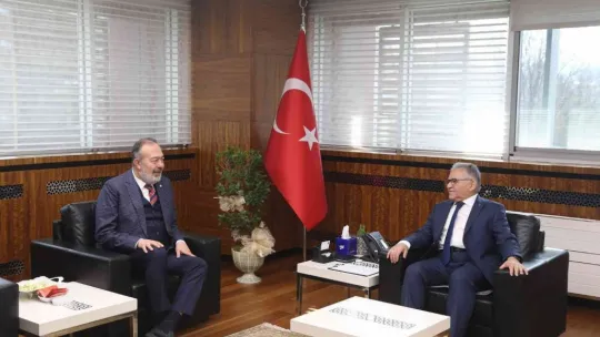 Başkan Büyükkılıç OSB yönetimini kabul etti
