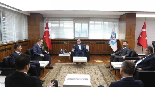 Başkan Büyükkılıç OSB yönetimini kabul etti