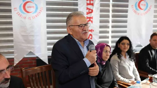 Öz Sağlık İş Sendikası Üyeleri İle Buluştu