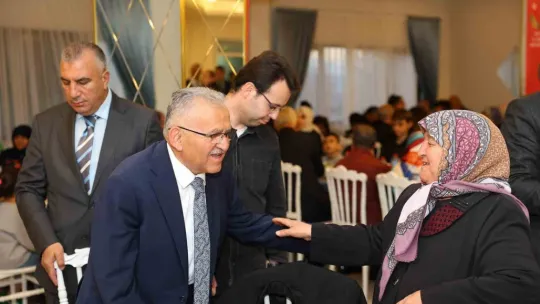 Başkan Büyükkılıç şehit aileleri ve gazilerle buluştu